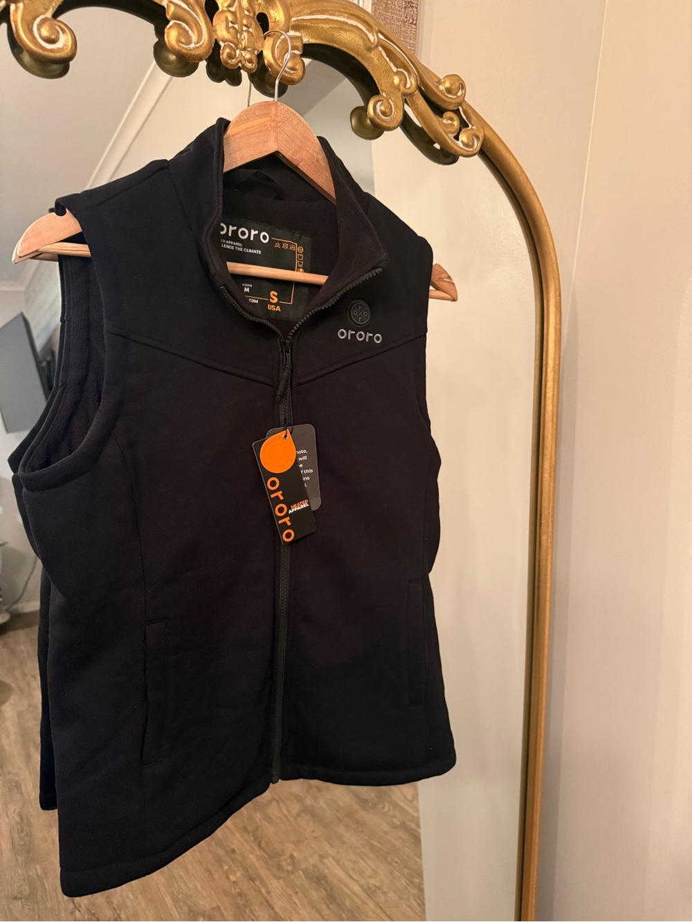 Women’s NWT Ororo Heated Fleece Vest size small